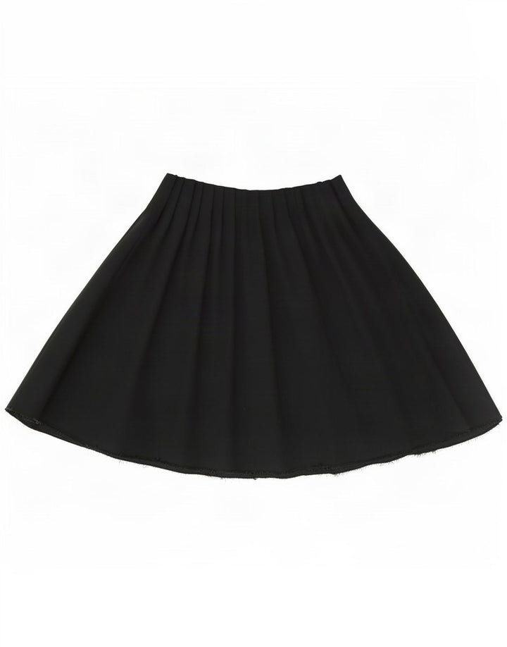 Zara Mujer Falda Plisada Small W26 Viscosa Verde