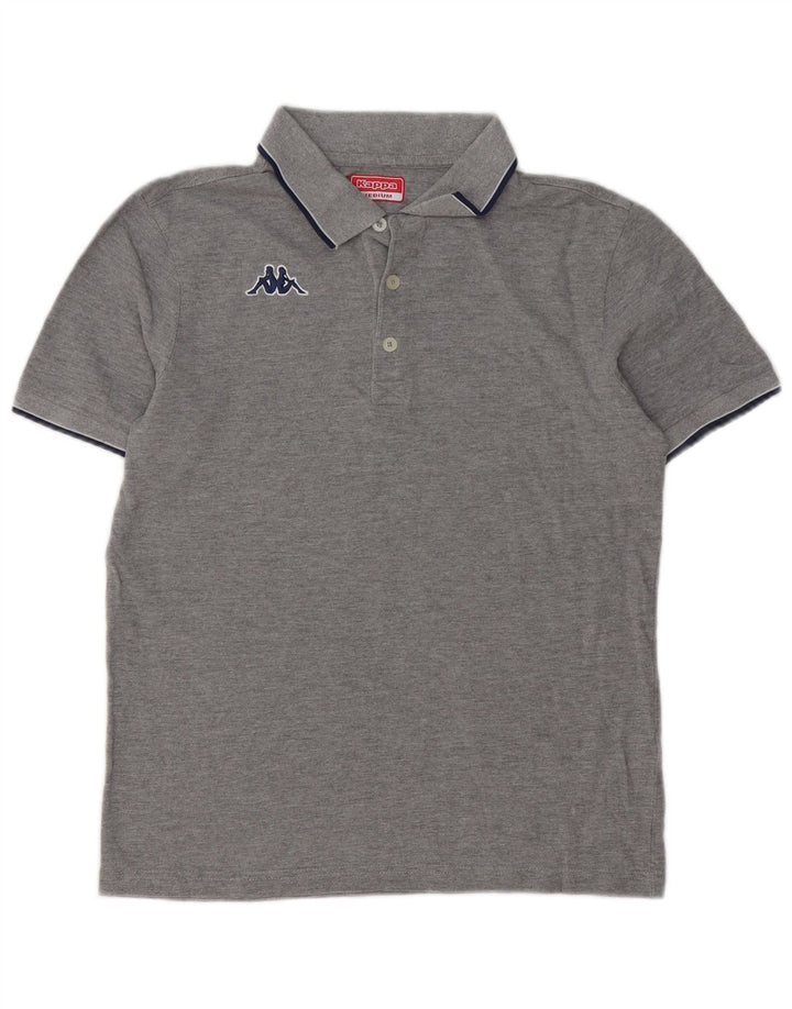 Kappa Polo para niño 13-14 años Algodón Gris Medio