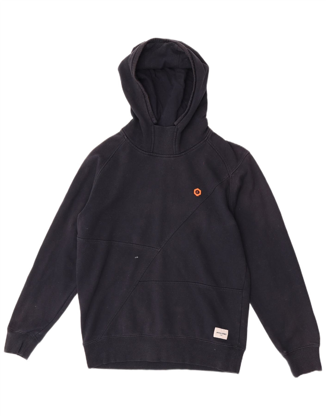 Jack & Jones Hombre Sudadera con Capucha Jumper Medium Azul Marino Algodón