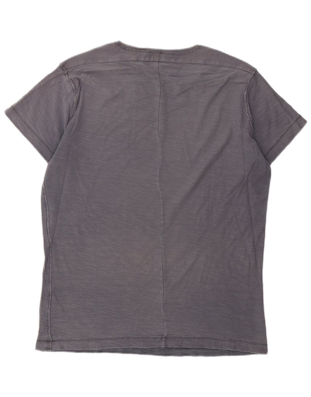 Camiseta Diesel Hombre Top Algodón Gris Medio