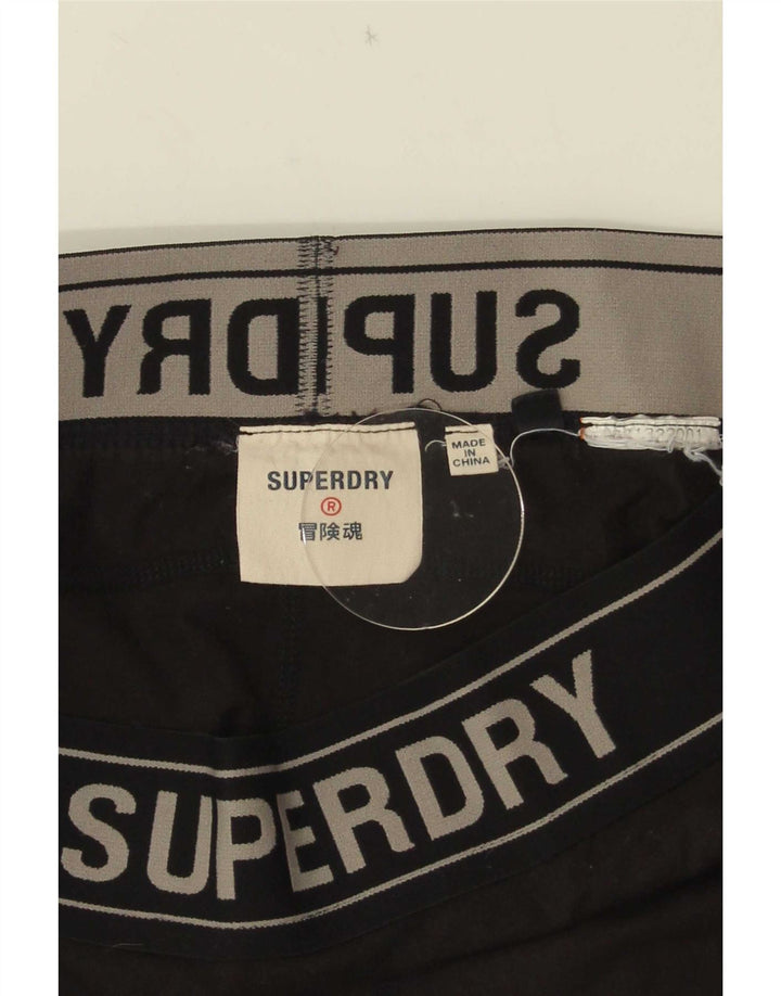Superdry Leggings gráficos para mujer, talla 46, talla grande, poliamida negra