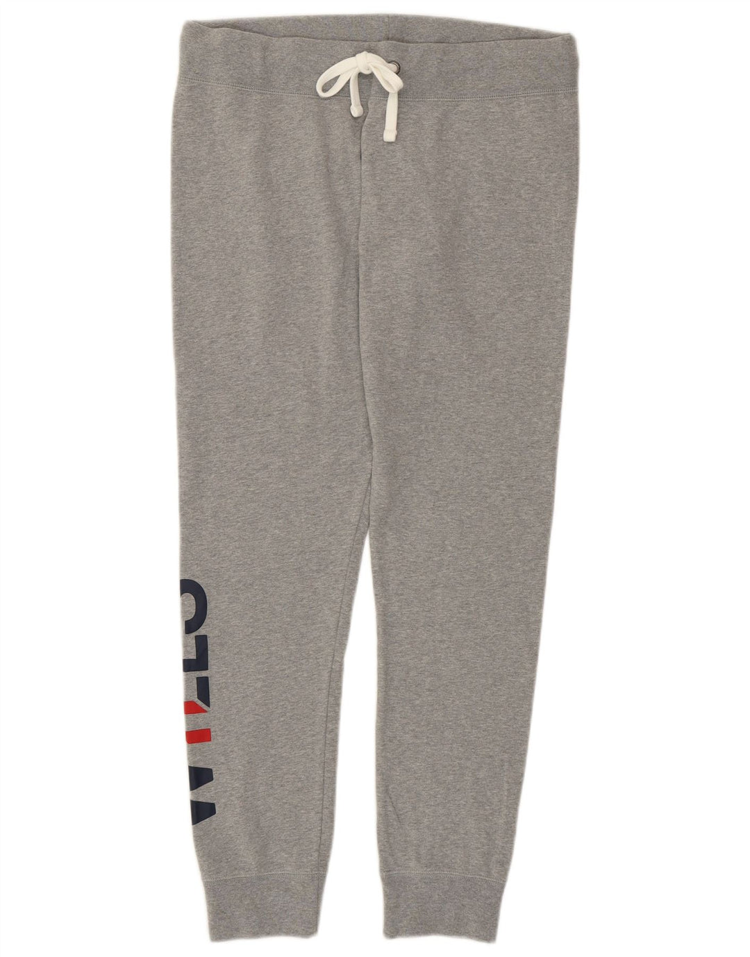 JACK WILLS Pantalones de chándal con estampado gráfico para mujer Joggers UK 44 Large Grey
