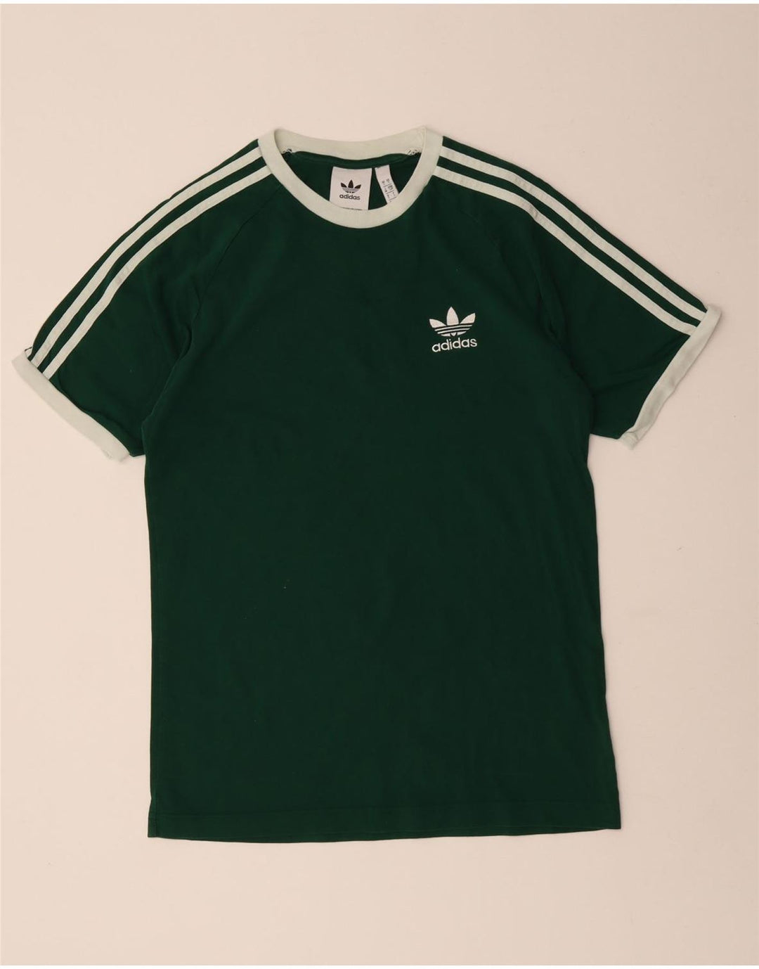 ADIDAS Camiseta Hombre Top Small Verde Algodón