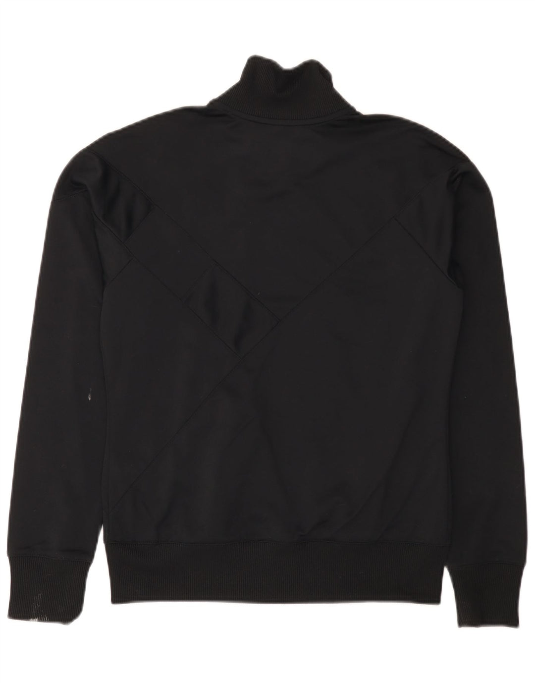 Nike - Chaqueta de chándal para mujer, talla M, color negro, poliéster a rayas