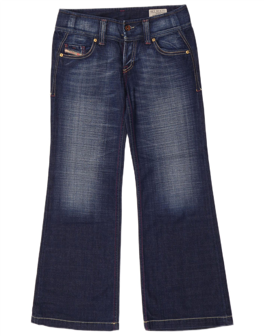 DIESEL Vaqueros Bootcut Mujer W26 L29 Algodón Azul