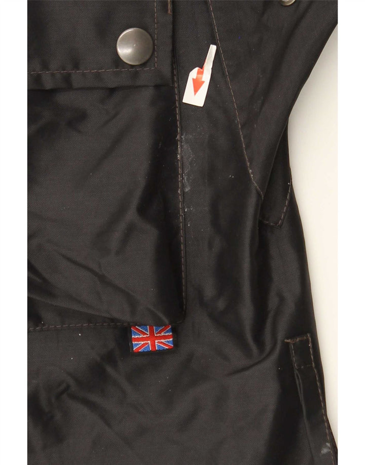 Belstaff Chaqueta Racer para hombre UK 38 Medium Black Nylon