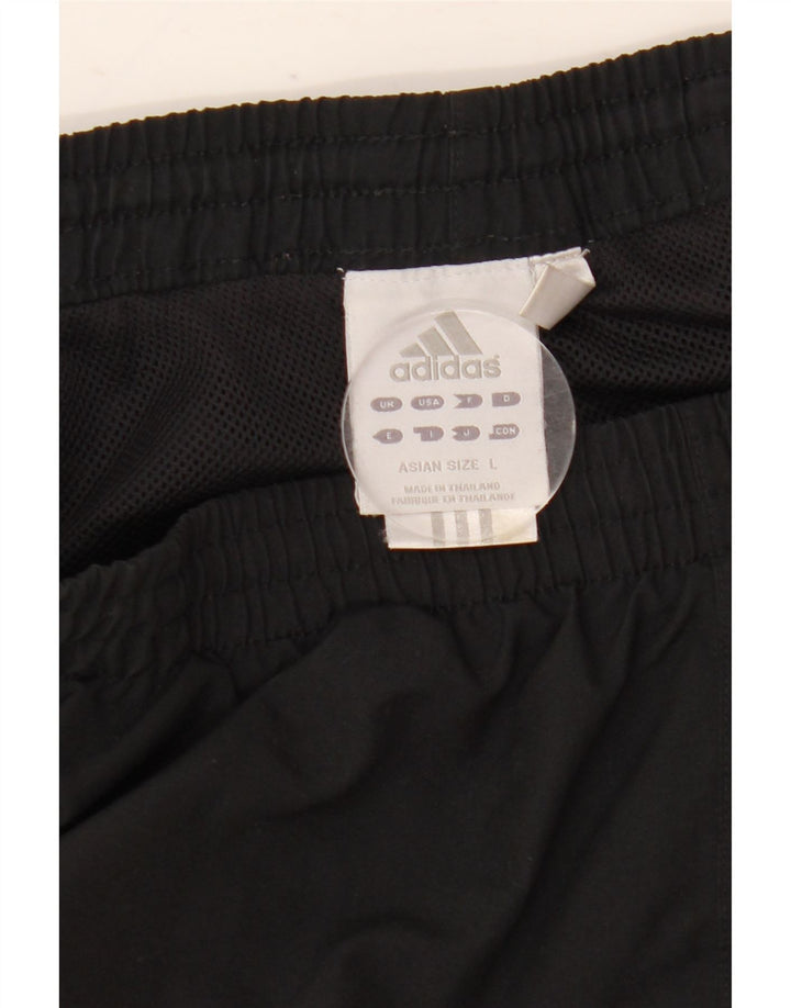 Pantalón De Chándal Adidas Hombre Grande Negro Poliéster