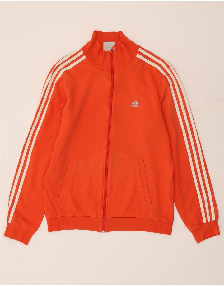 Adidas Hombre Chándal Top Chaqueta XS Naranja Algodón