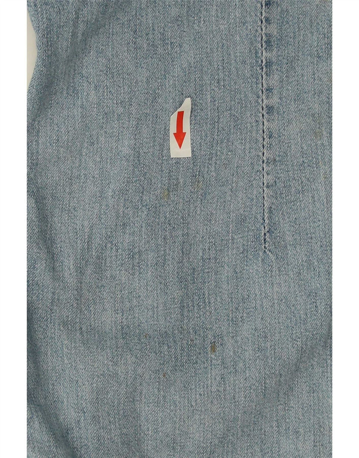Wrangler Camisa Vaquera Para Mujer UK 44 Grande Azul