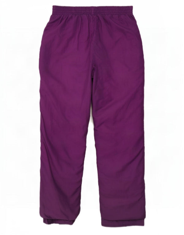 Rodeo Pantalones de chándal para hombre EU 46 Small Púrpura Geométrico Nylon