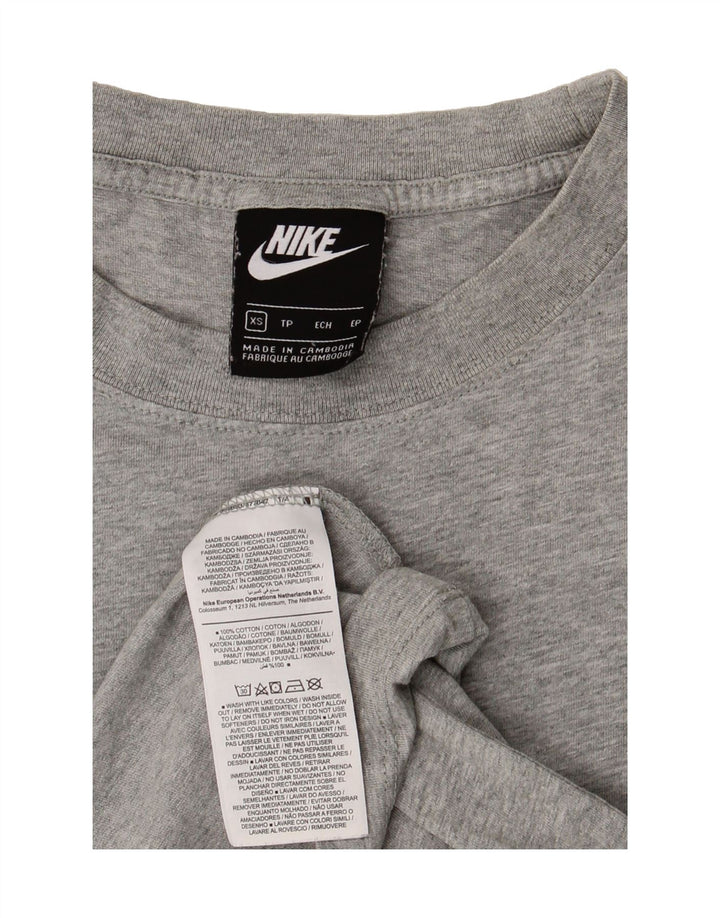 NIKE Mens T-Shirt Top XS Grey Cotton Vintage Nike and Second-Hand Nike from Messina Hembry 