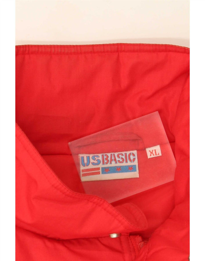 Chaqueta cortavientos Ferrari para hombre UK 42 XL Poliéster rojo