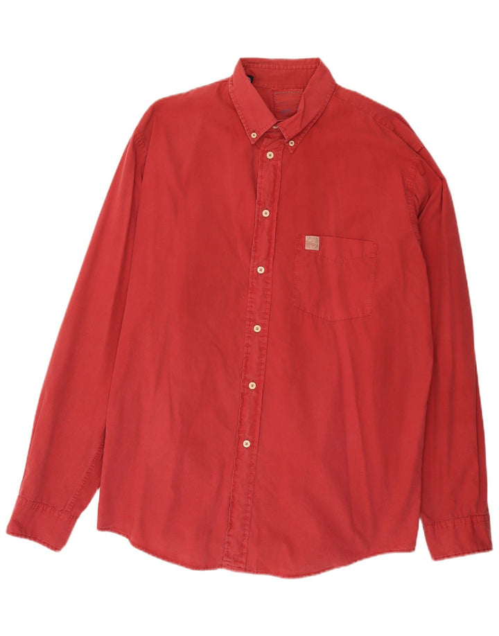 Murphy & Nye Camisa para hombre 2XL Algodón rojo