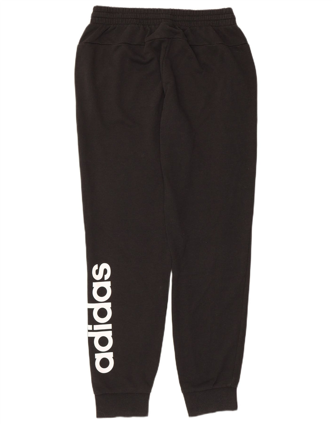 ADIDAS Pantalones de chándal gráficos para mujer Joggers UK 12/14 Mediano Negro