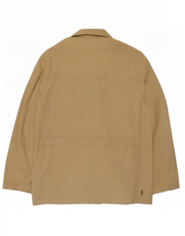 Geox Mujer Respira Utility Jacket UK 42 XL Algodón Beige