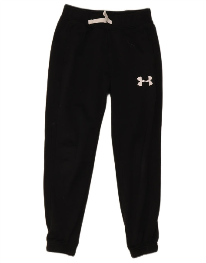 Under Armour Pantalones de chándal para niño, Joggers, 9-10 años, Mediano, Negro