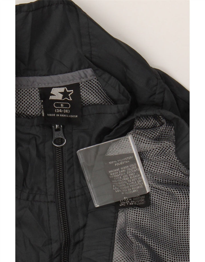 Starter Chaqueta de Chándal para Hombre ES 34/36 Small Gris Colorblock Poliéster