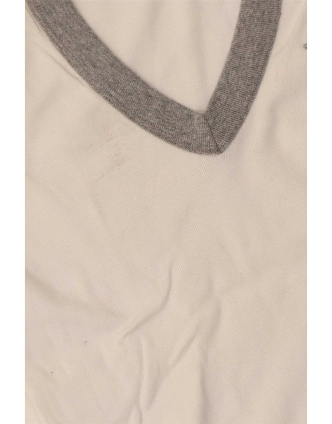 Kappa Camiseta para Mujer Top UK 8 Small White Colorblock
