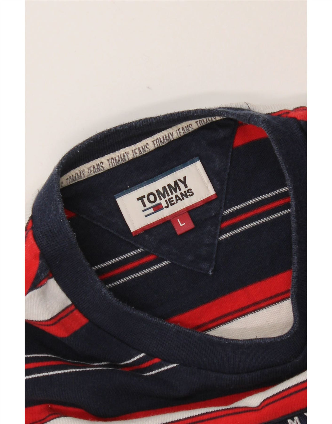 Tommy Hilfiger Camiseta para hombre Top Grande Azul marino