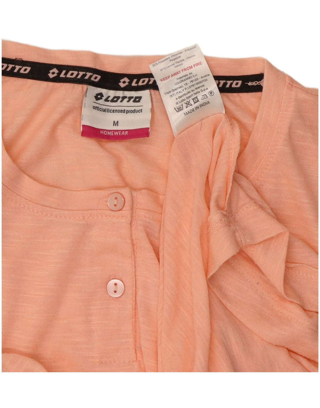 Lotto Camiseta gráfica para mujer Top UK 44 Poliéster rosa medio