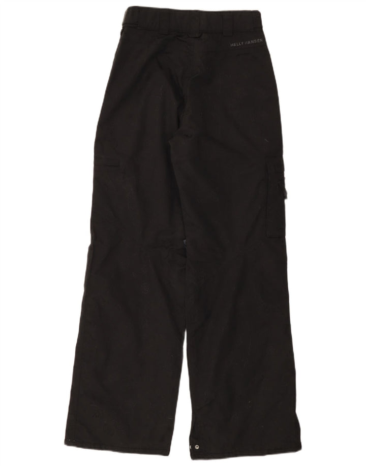 HELLY HANSEN Pantalones cortavientos cargo para mujer UK 6 XS Poliamida negra