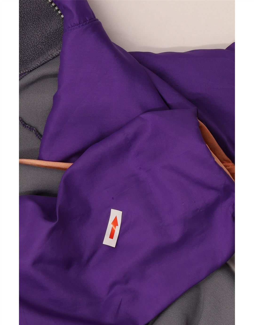 Castelli Hombre Chándal Top Chaqueta Small Púrpura Colorblock Poliéster