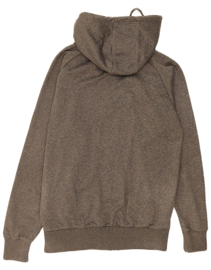 Ellesse Sudadera con capucha y cremallera gráfica para hombre Poliéster caqui medio