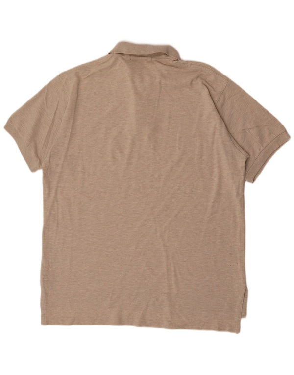 POLO RALPH LAUREN Polo para hombre de algodón moteado beige grande