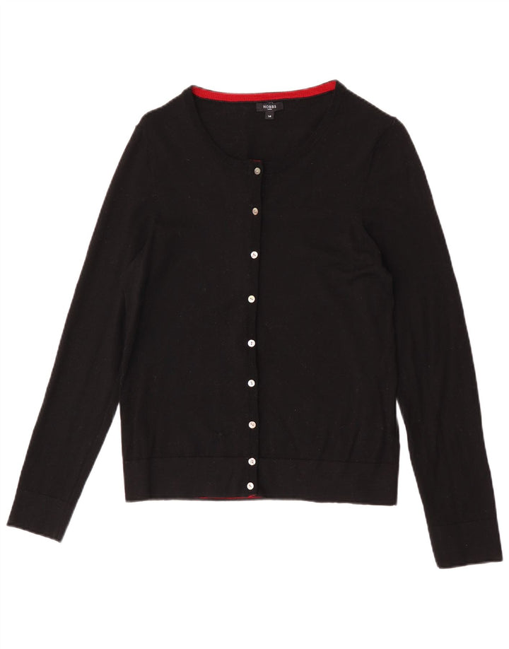 Hobbs - Cárdigan para mujer, talla 40, tamaño mediano, lana negra