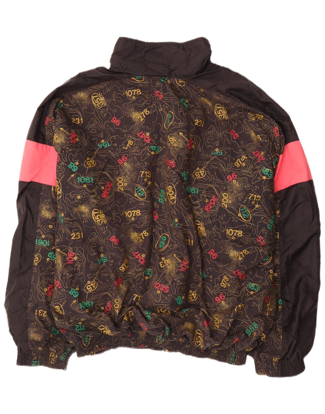 Uhlsport Hombre Chaqueta De Chándal Con Gráfico XL Negro Colorblock Algodón