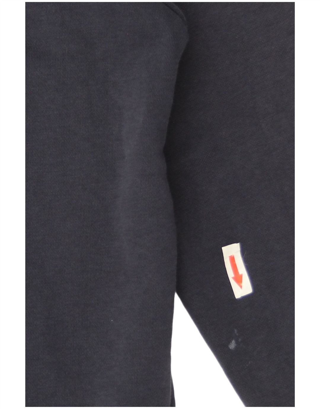 Ellesse - Sudadera con capucha y cremallera para hombre, algodón a rayas, color azul marino mediano