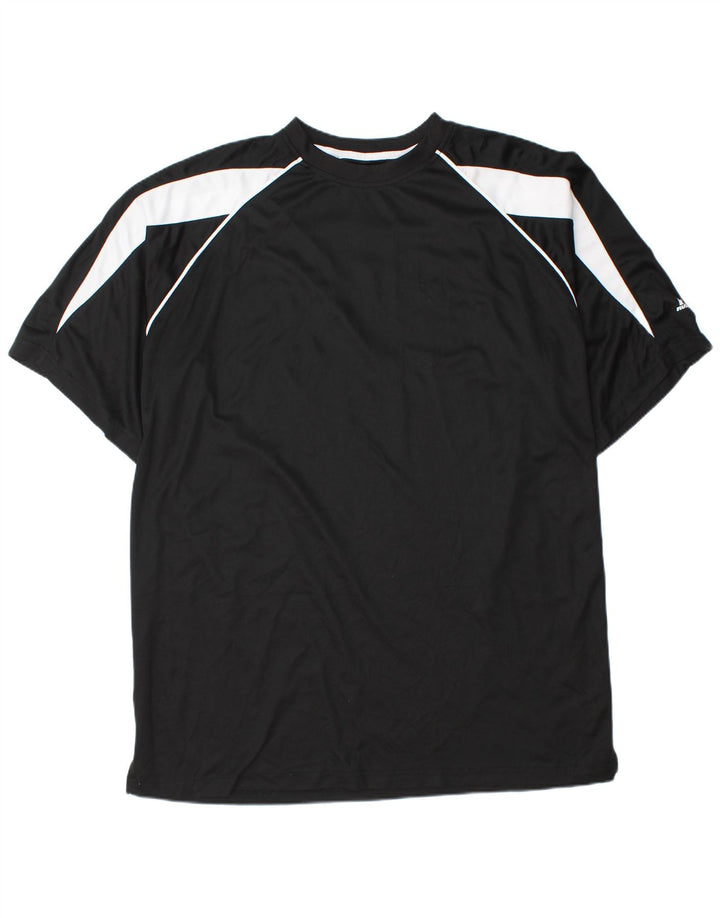 RUSSELL ATHLETIC Camiseta para hombre Top 2XL Negro Colorblock Poliéster