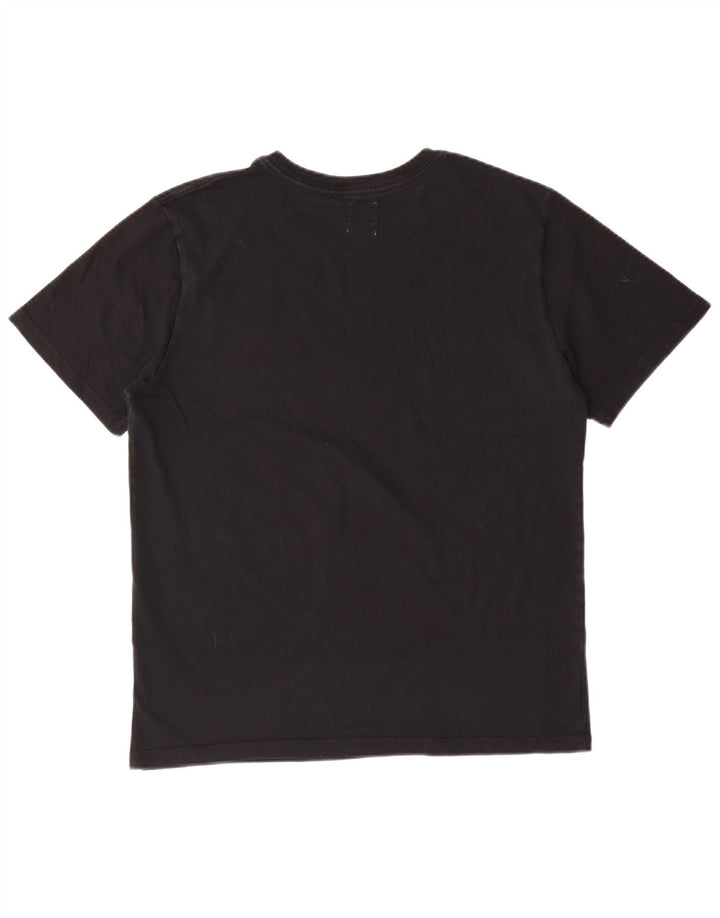 Levi's Camiseta de ajuste estándar para hombre Top mediano de algodón negro