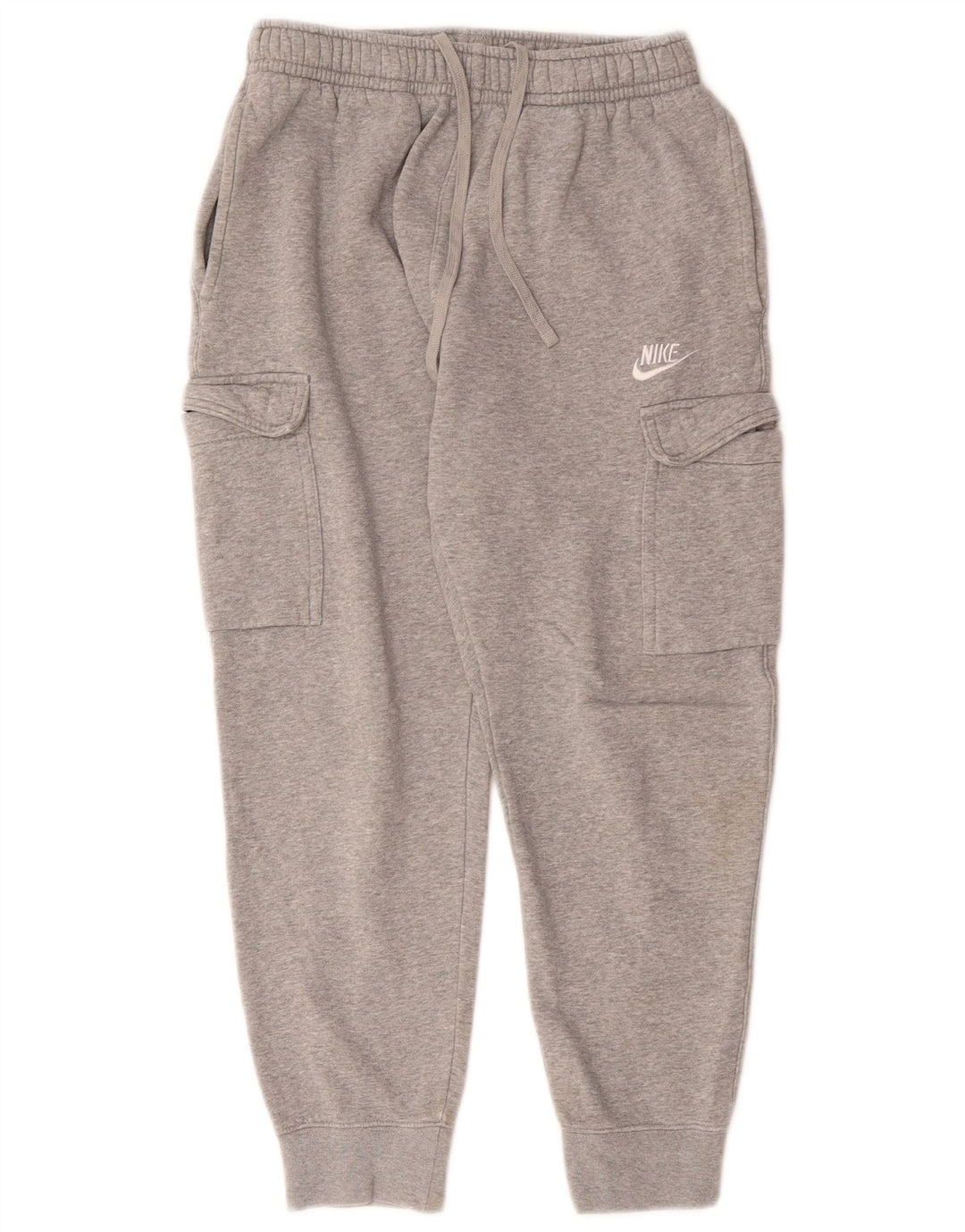 Nike Hombre Cargo Chándal Pantalones Joggers Pequeño Gris Algodón