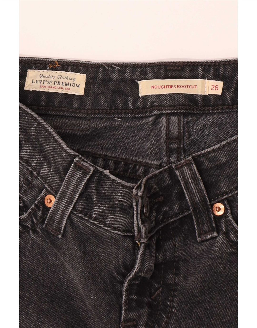 Vaqueros Levi's Bootcut para mujer W26 L29 Gris