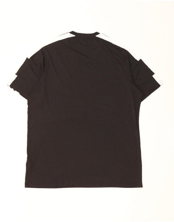Adidas Hombre Aeroready Graphic Camiseta Top XL Poliéster Negro