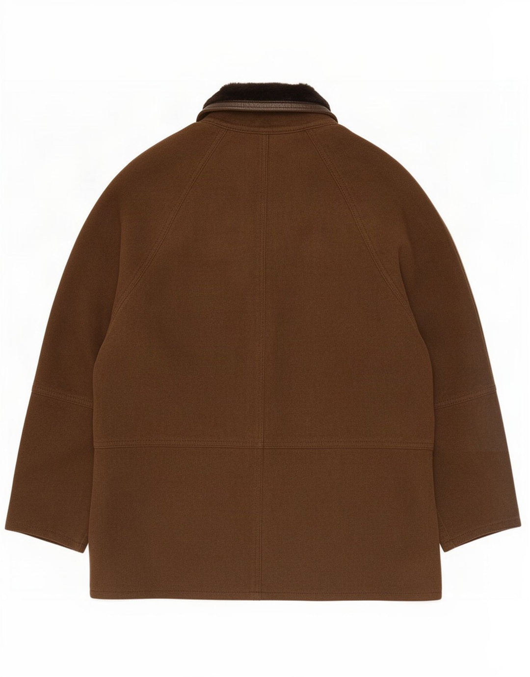 Dibi Chaqueta de piel de oveja para hombre IT 52 XL Marrón