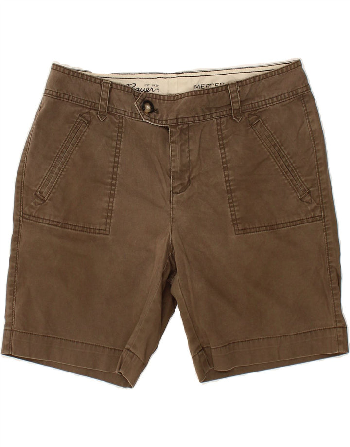 EDDIE BAUER Womens Chino Shorts US 10 Large W32  Grey Cotton Vintage Eddie Bauer and Second-Hand Eddie Bauer from Messina Hembry 