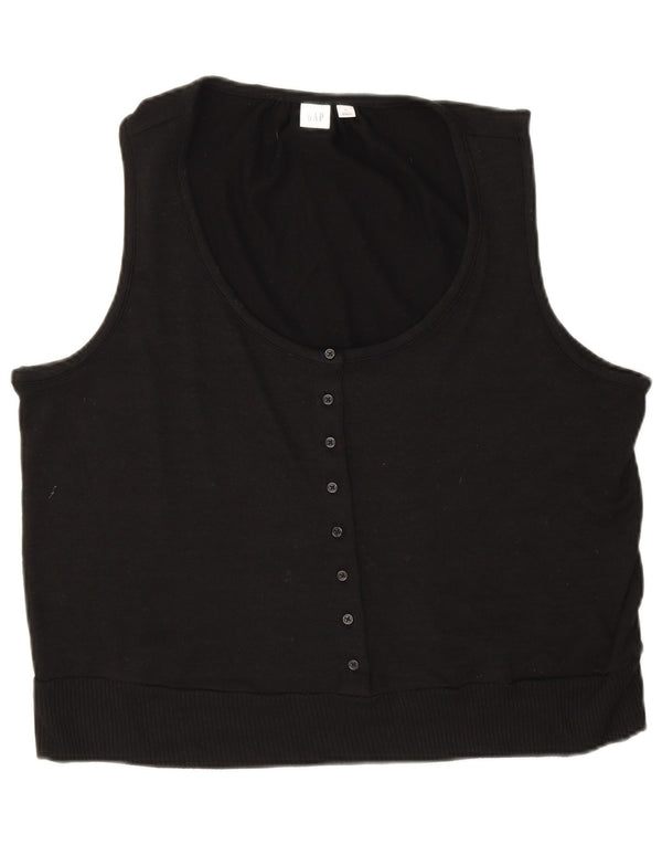 Blusa sin mangas Gap para mujer UK 40 XL Poliéster negro