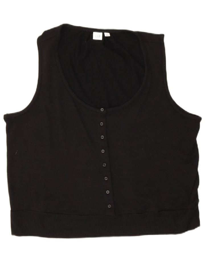 Blusa sin mangas Gap para mujer UK 40 XL Poliéster negro