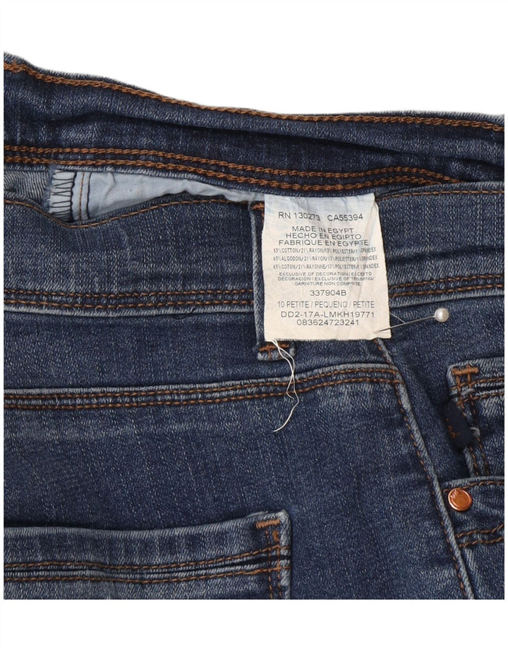 Lee Capri Jeans para Mujer US 10 Grande W30 L23 Algodón Azul