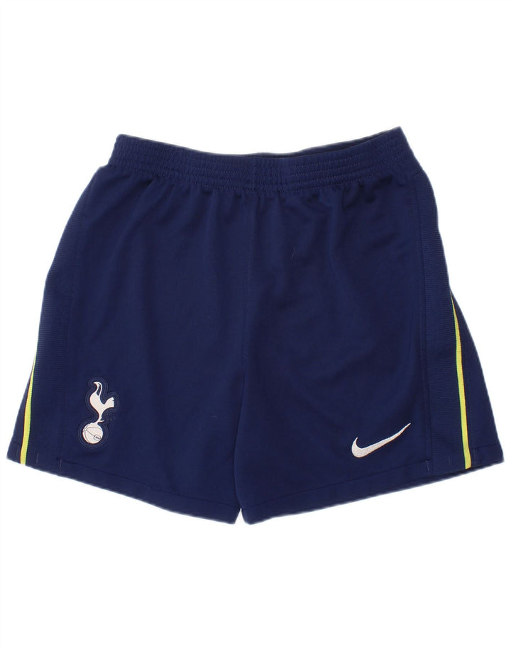 Nike Tottenham Hotspur - Pantalones cortos deportivos para niños, 7-8 años, azul marino, poliéster