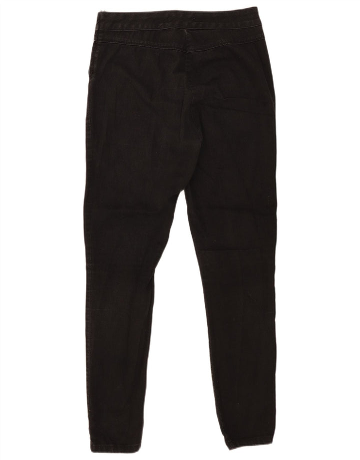 Zara Mujer Jegging Jeans Grande W30 L29 Algodón Negro