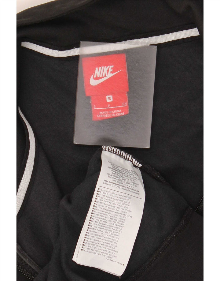 Nike - Chaqueta de chándal para hombre (talla pequeña), color negro y algodón