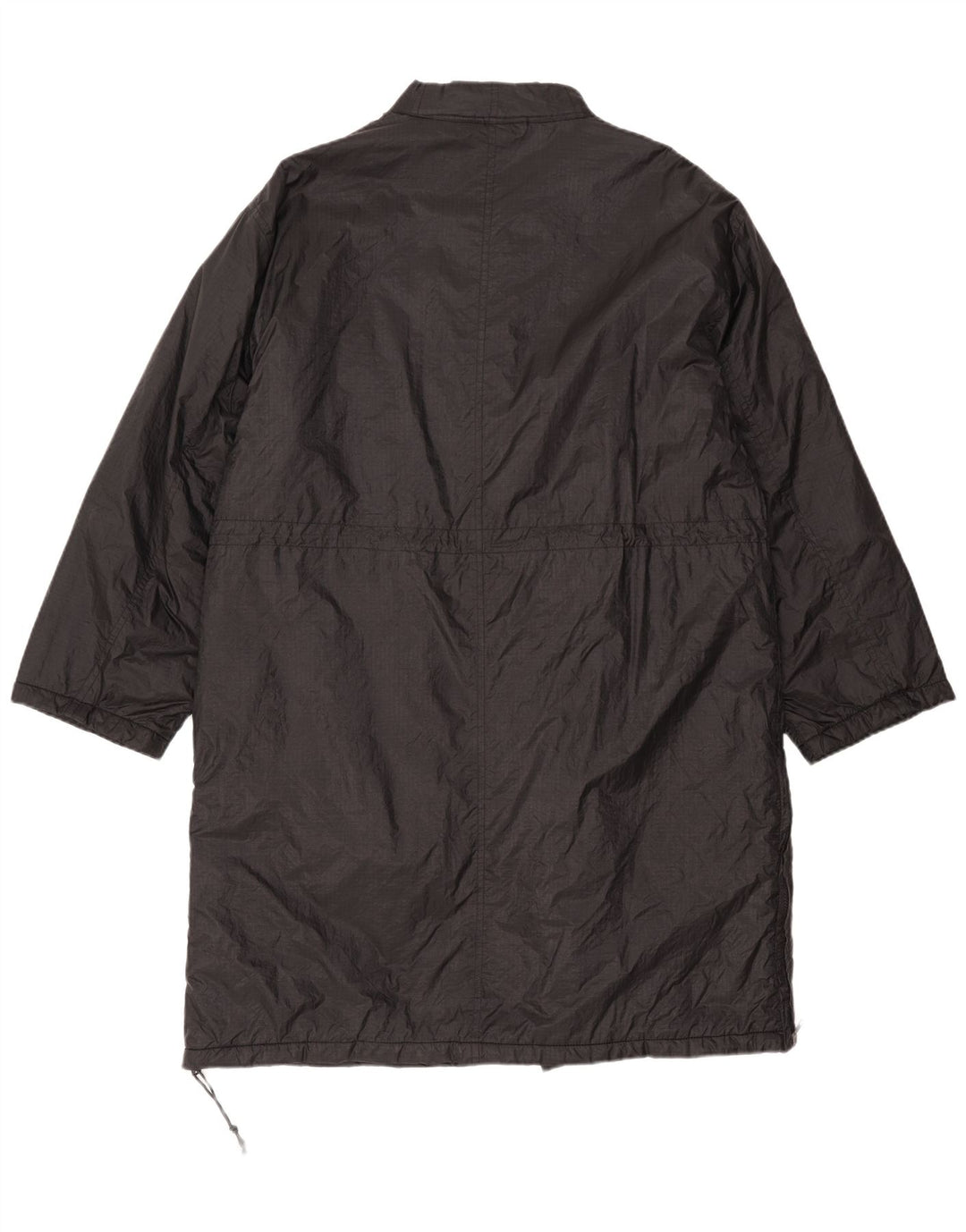 Replay Abrigo cortavientos para hombre UK 38 Medio Negro Poliéster