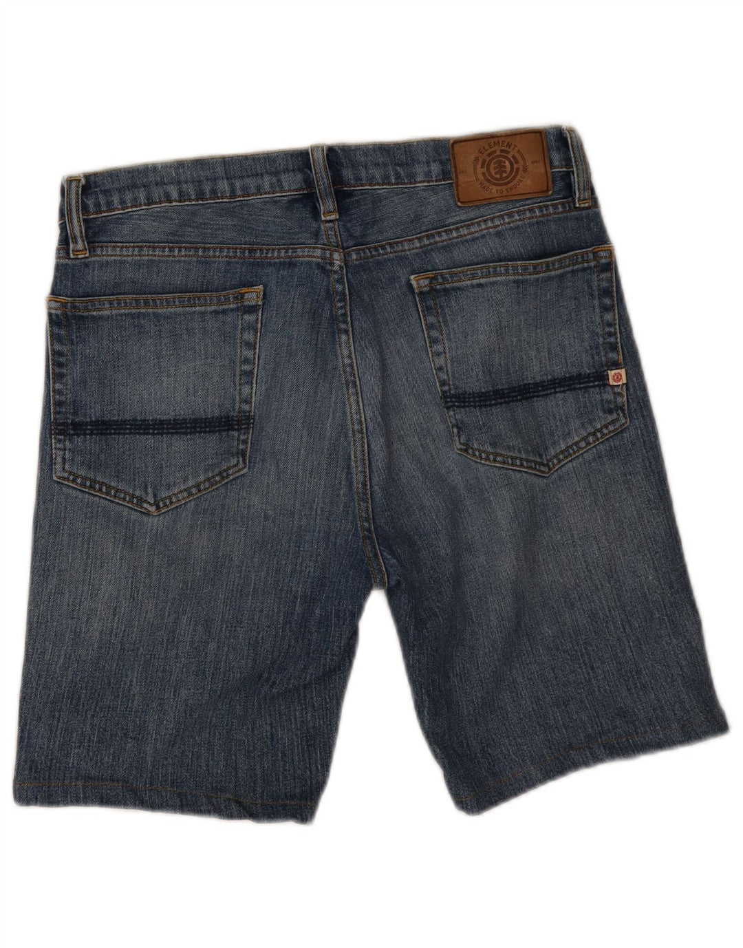 Pantalones cortos vaqueros Element para hombre W32 azul medio
