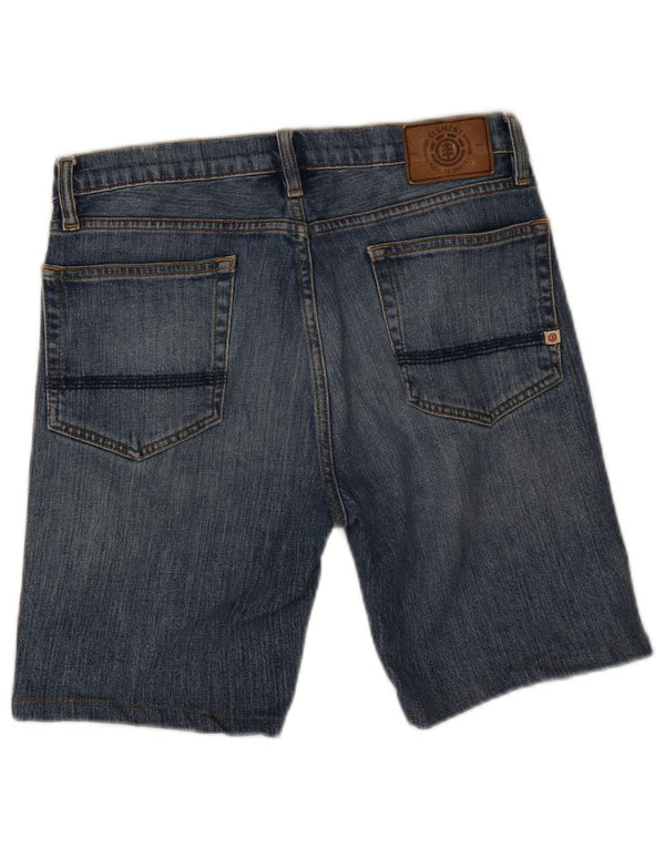 Pantalones cortos vaqueros Element para hombre W32 azul medio