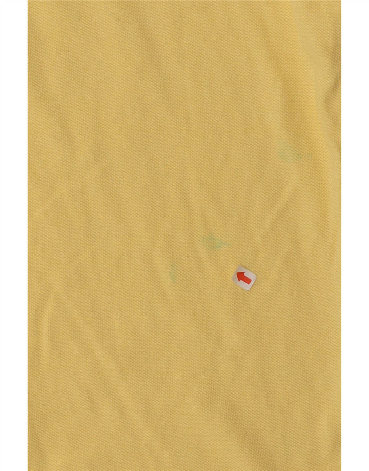 Lyle & Scott Polo Hombre Algodón Amarillo Medio