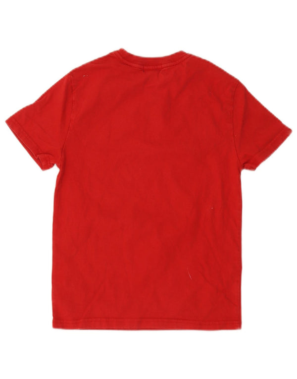 Polo Ralph Lauren Camiseta para niño Top 7-8 años Small Rojo Algodón