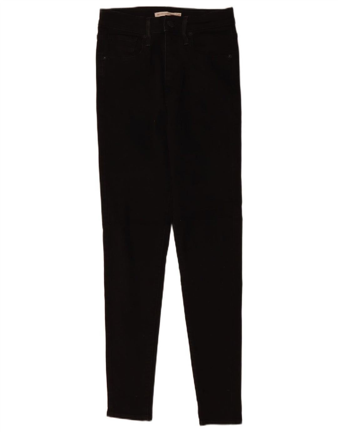 LEVI'S Jeans súper ajustados Mile High para mujer W27 L29 Algodón negro